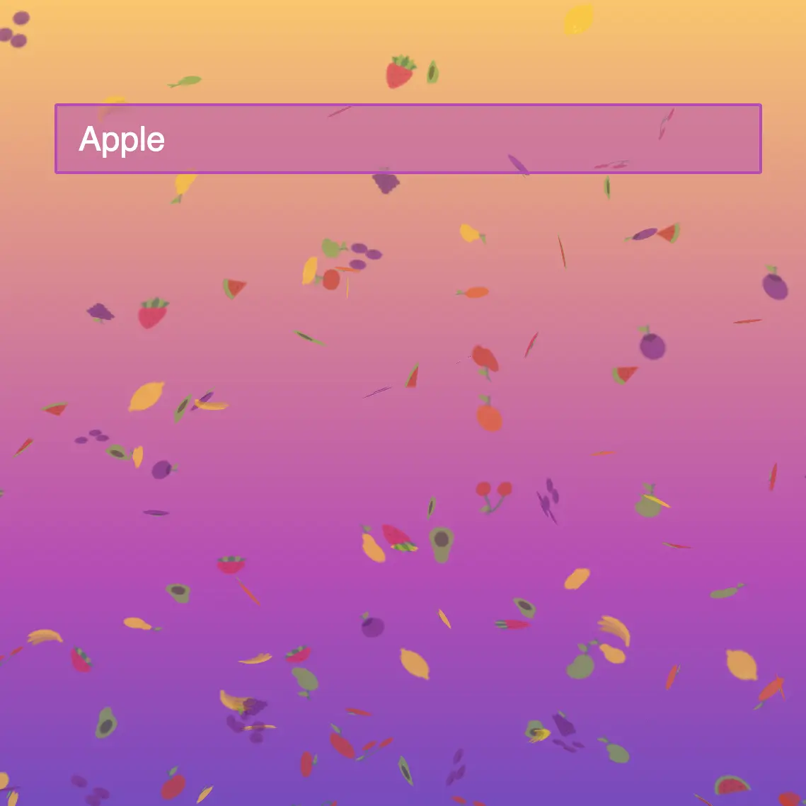 Fruit Search